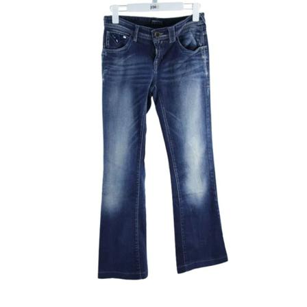 Armani Pre-owned Pre-owned Bomuld jeans Blå, Dame