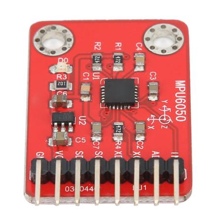 MPU6050 6-akset akselerometer og gyroskop sensor modul 16-bit AD-konverter datautgang