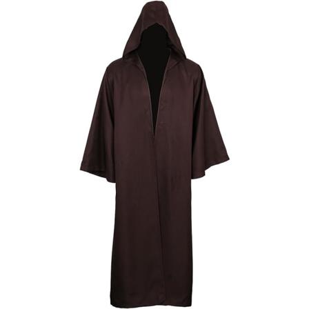 Service Vuxen Halloween Kostym Hängande Karneval Kostym Tunika Hoodies Kappa Cosplay Cape brown 2XL