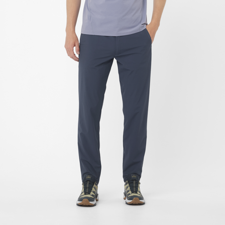 Salomon - Pantaloni Wayfarer Everyday Pants M - Blue Nights