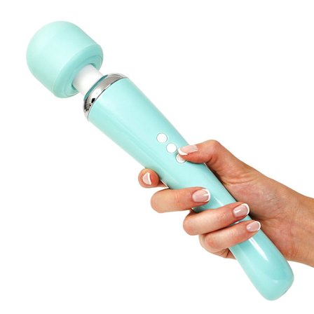 Sexlegetøj Wand Massager, Sexlegetøj til Voksne Kvinder - G-punkts Vibratorer, Klitoris Stimulation, Dildo, Vandafvisende, Trådløs (Stor, Grøn)