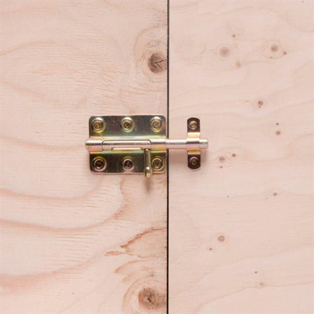 Glidestav i metall 80x59 mm - 8-pk