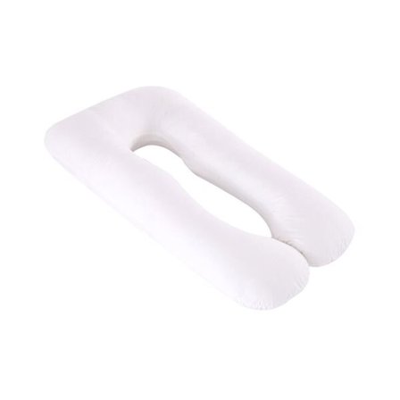 Pudebetræk til kropspude/graviditetspude - hvid