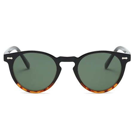 Muodi ODM OEM Pyöreät Polaroid Aurinkolasit Retro PC Läpinäkyvät Aurinkolasit Miehet Naiset Silmälasit UV400