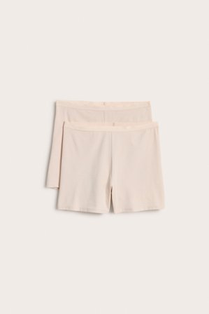 Kappahl | Shorts truse 2-pk | Lys beige