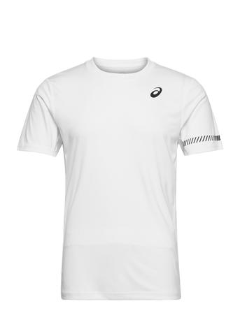 Court M Ss Tee T-shirt Hvid Asics