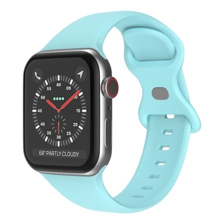 Apple Watch 38/40/41/42mm Silicone Watch Strap - Light Blue