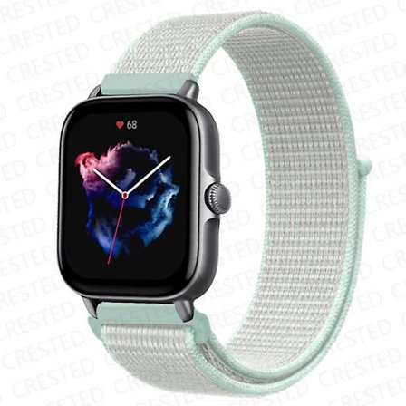 20 mm 22 mm watch för Amazfit Gts/2/2e/4/3/mini Gtr 4/2/3/ pro 47 mm Stratos 3 nylon Pulseira Correa Amazfit bipsband