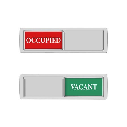 (Hopea) Vapaa Varattu -kyltti Liukuovi Kyltti Älä Häiritse Vessakyltti