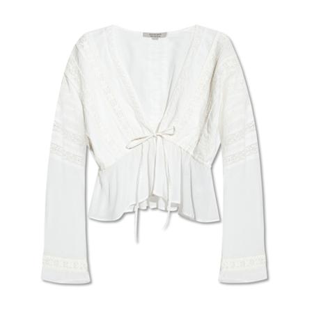 Allsaints - Blusar - Vit - Dam - Storlek: S, Dam, Storlek: S