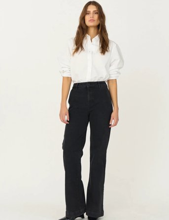 IVY Copenhagen Ivy-Augusta French Jeans Wash Faded - Black - 32 x 30