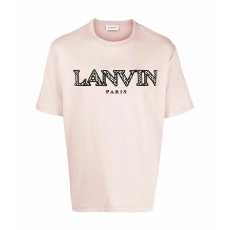 Lanvin T-Shirts , Roze , Heren , Maat: S