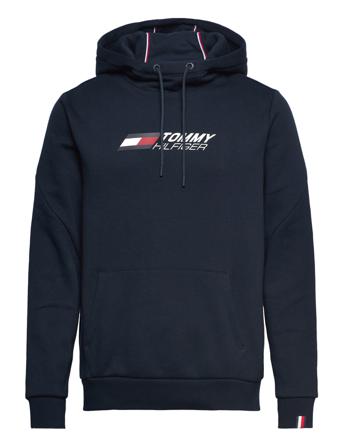 Essentials Hoody Hoodie Trøje Navy Tommy Hilfiger
