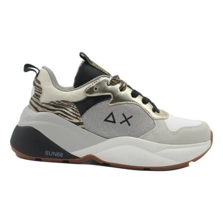 Sun68 Sneakers grå, Dam, Dam, Storlek: 38 EU