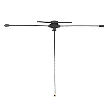 Kaksitaajuuksinen T-antenni 2,4 GHz / Sub-G 900 MHz IPEX1-liitin 2,4 GHz / 900 MHz / Xrossband (Gem-X) -vastaanottimelle