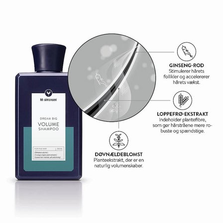 HH Simonsen Volume Shampoo 250 ml, Hår, Shampoo, Hårshampoo