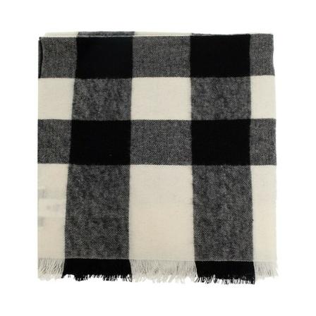 IRO Wool Halstørklæde Hvid, Dame Tørklæder, Størrelse: ONE Size