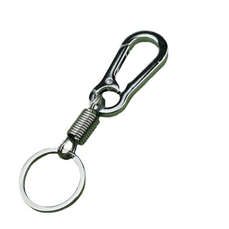 Nyckelring i rostfritt stål - 1 Silver - high quality