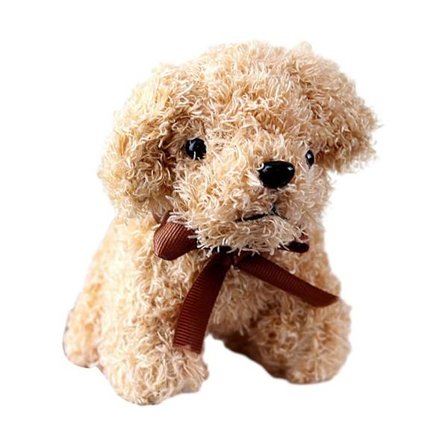 Yndig Hund Nøglering Kompakt Håndtaske Vedhæng Udstoppede Dyr Hund Legetøj Bærbar Nøgleholder Plys Materiale til Enhver Lejlighed (LGL)