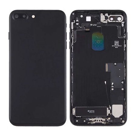 iPhone 7 Plus Baksida med Komplett Ram - Svart