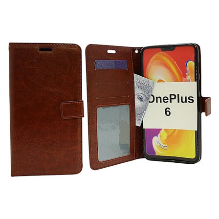 Crazy Horse Wallet OnePlus 6