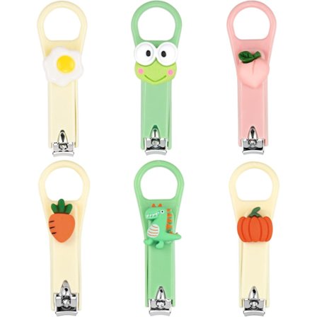 Negleklippersæt, negleklippere til børn, negleklippere, børns negleklippere, skarpe negleklippere til kvinder, piger, børn