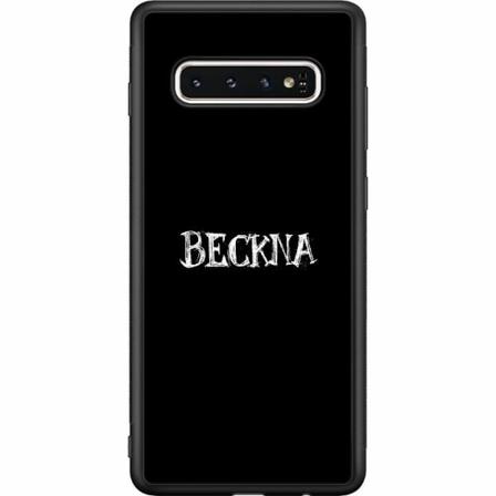 Samsung Galaxy S10 Svart Skal Beckna