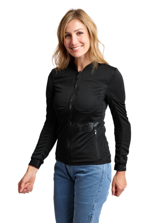 MC-Jakke Ixon Arma Dame Sort M