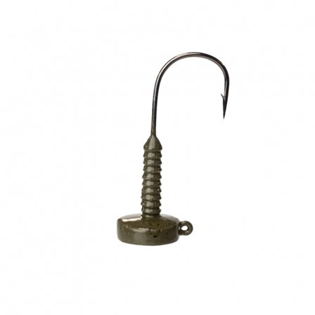 Lunker City Ned Head Green Pumpkin (3pcs) 10gr, 2/0