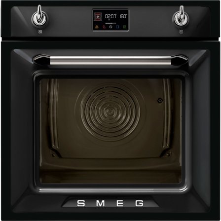 Smeg SOP6902S2P innbygget ovn, 68 liter, svart