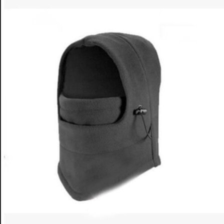 Én størrelse - Mørkegrå - Unisex fleecehette, skilue, termisk skjerf