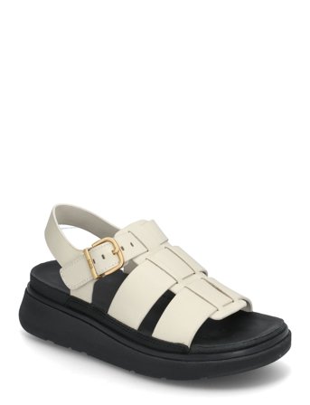 Gen-Ff Leather Fisherman Sandals Cream FitFlop