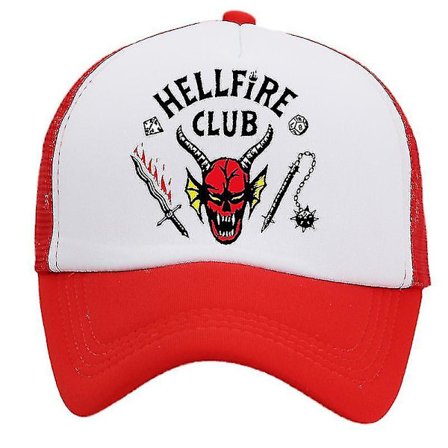 4 Hellfire Club Kostyme Baseballcaps Z-1