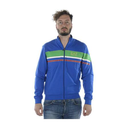 Emporio Armani Ea7, sweatshirt Blauw, Heren, Maat:S