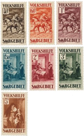 Tyskland/Saar 1931 - MICHEL 151/157 - Postfrisk