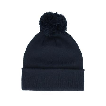 M√otze Original Pom Pom French Navy Beanie - Beanie Basic - Blau pom
