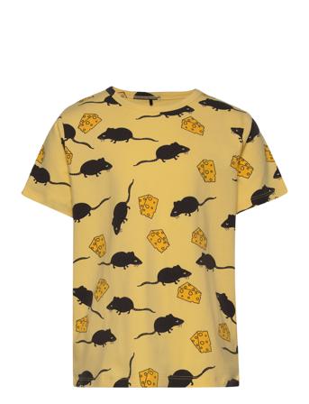 Mouse Aop Ss Tee T-shirt Multi/mønstret Mini Rodini