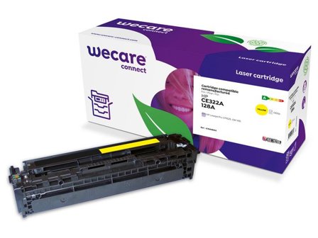 Wecare Toner HP CE322A 1,3K gul - Lyreco - Toner och bläck - Tonerkassetter - Toner WeCare