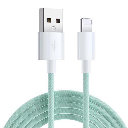 Sign Boost Usb-a Till Lightning Kabel 2.4a 2m - Grön Green