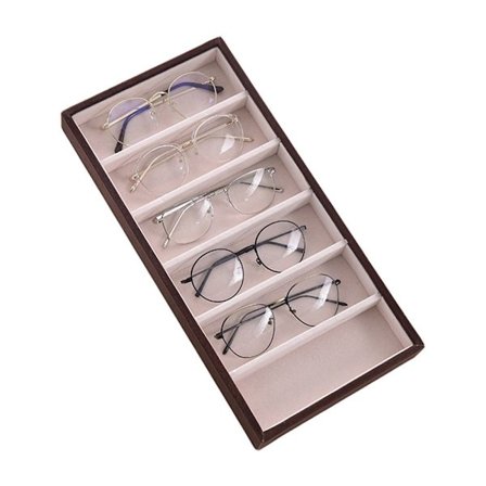 Brilleetui Solbriller Displaystativ BEIGE BEIGE