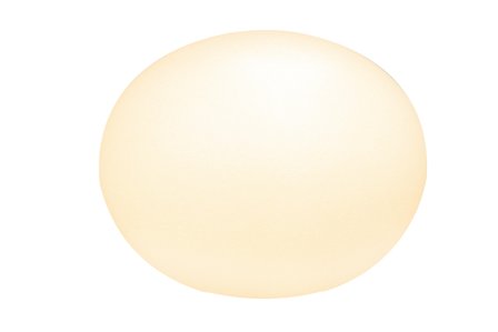 Aneta Lighting GLOBUS bordlampe 24cm, hvit, 40W E14 Ø240x190