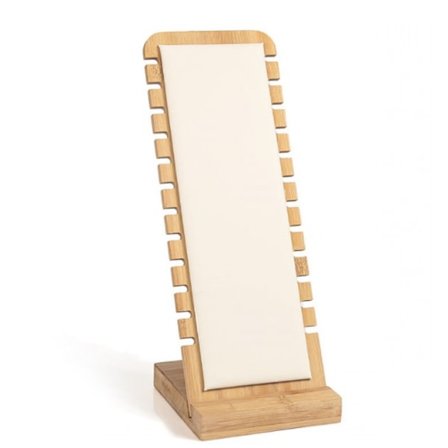 Trähalsband Display Stativ Halsbandshållare Halsband Smycken Display Stativ Smycken Display Stativ N