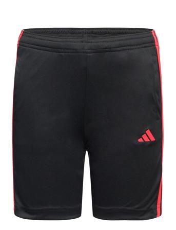 Train Essentials Aeroready 3-Stripes Regular-Fit Shorts Shorts Sport Shorts Svart Adidas Sportswear*Betinget Tilbud