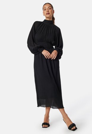 Bubbleroom Occasion - Structured Bow Midi Dress - Kläder