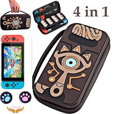 Switch Zeld Fodral Kompatibelt med Nintendo Switch