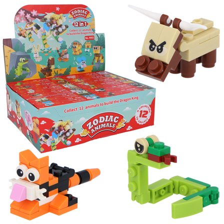 3D-Byggsats Set Årsdjur