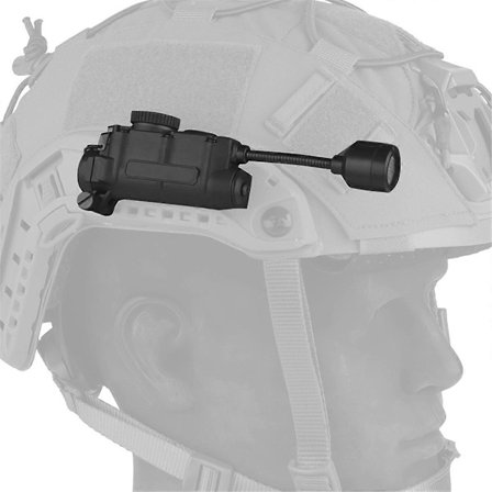 Hjälmlampa Taktisk Stroboskoplampa IR -IFF Ljus Jakt/Fiske Extra LED Ficklampa -11