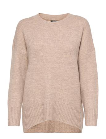 Onlnanjing L/S Pullover Knt Pullover Beige ONLY