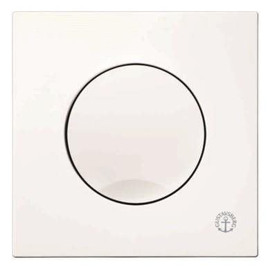 Gustavsberg Triomont XS GB19211 Spolplatta enkelspolning Vit, Badrum