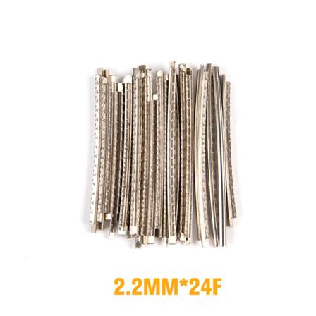 22/24 St Set Elgitarrbanden Tråd Fretwire 2,2/2,4 Mm Copp
